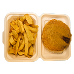 Battered 1/2 Chicken 