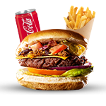 Chilli Burger Chips & Can 