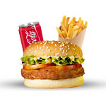 Bbq Chicken Burger Meal 