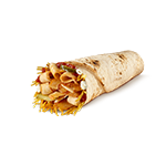 Chips, Cheese & Curry Sauce Wrap 
