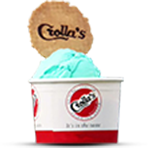 Blue Bubblegum Ice Cream 
